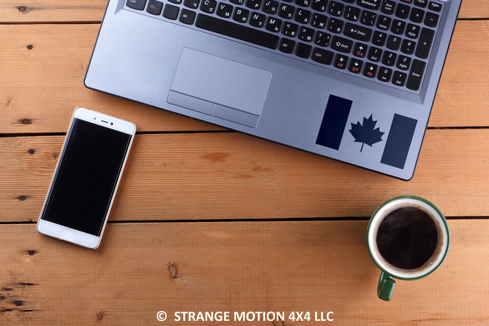 Canadian Flag Vinyl Decal Car Decals Canada Decal Flag Etsy