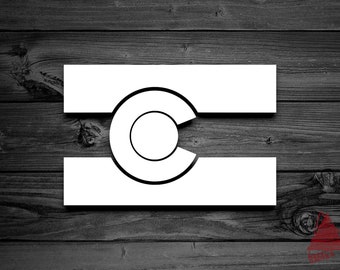 Colorado Flag Decal, Car Decal, CO, Colorado Stickers, Flag Decal, Laptop Decal, Hiking Decal, Tumbler Decal, Laptop Stickers, State | 189