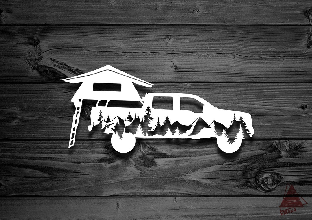 Overland Decal for F150, Truck Decal, Car Decal, Outdoor Decal