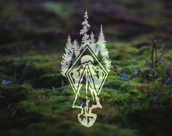 Arrowhead Decal, Car Decals, Mountain Decal, Hunting Stickers, Laptop Decal, Adventure Decal, Outdoor Stickers, Hunt, Archery Stickers | 47