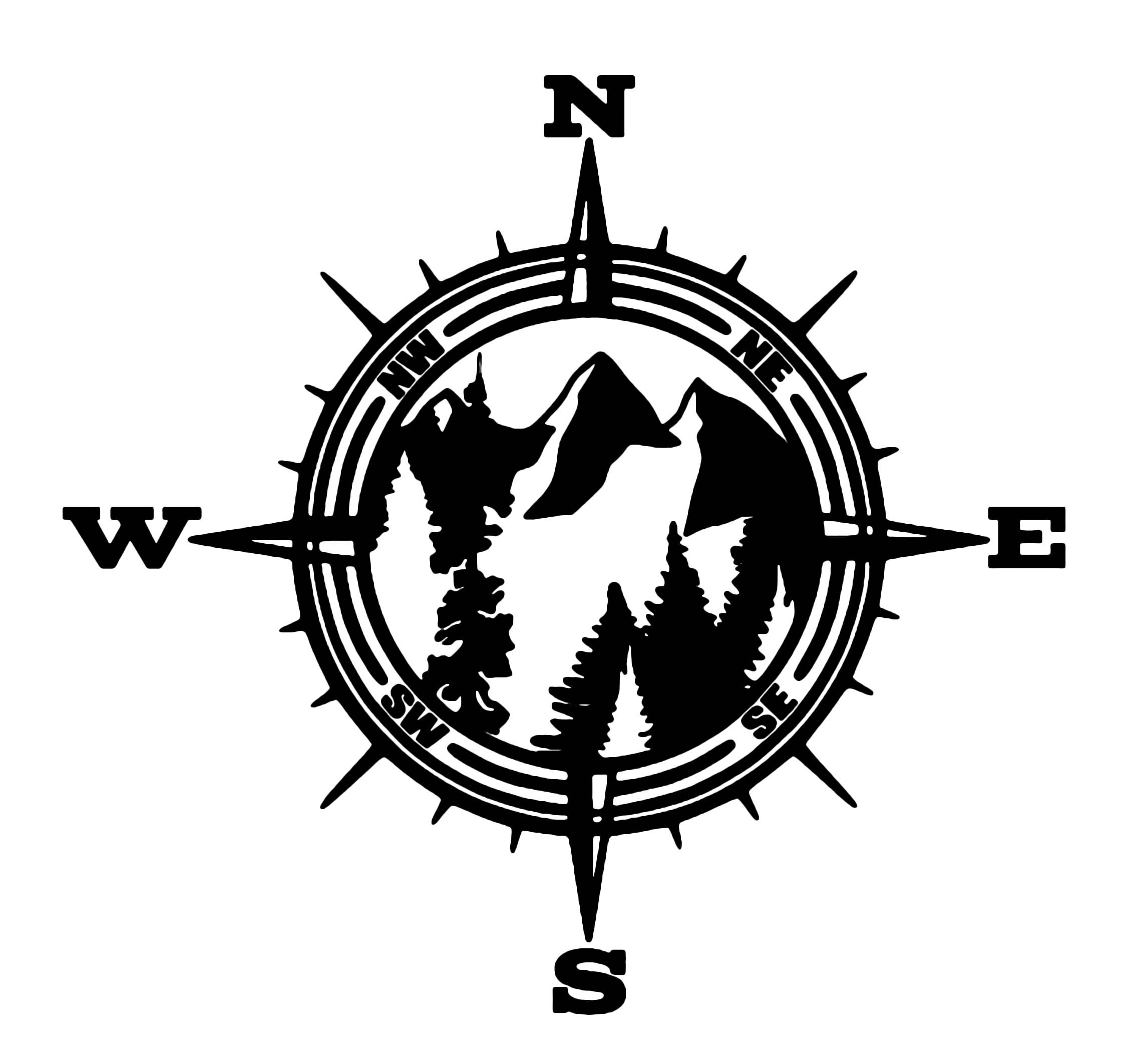 Vinyl Decal Mountain Decal Car Decal Outdoor Decal Laptop Etsy