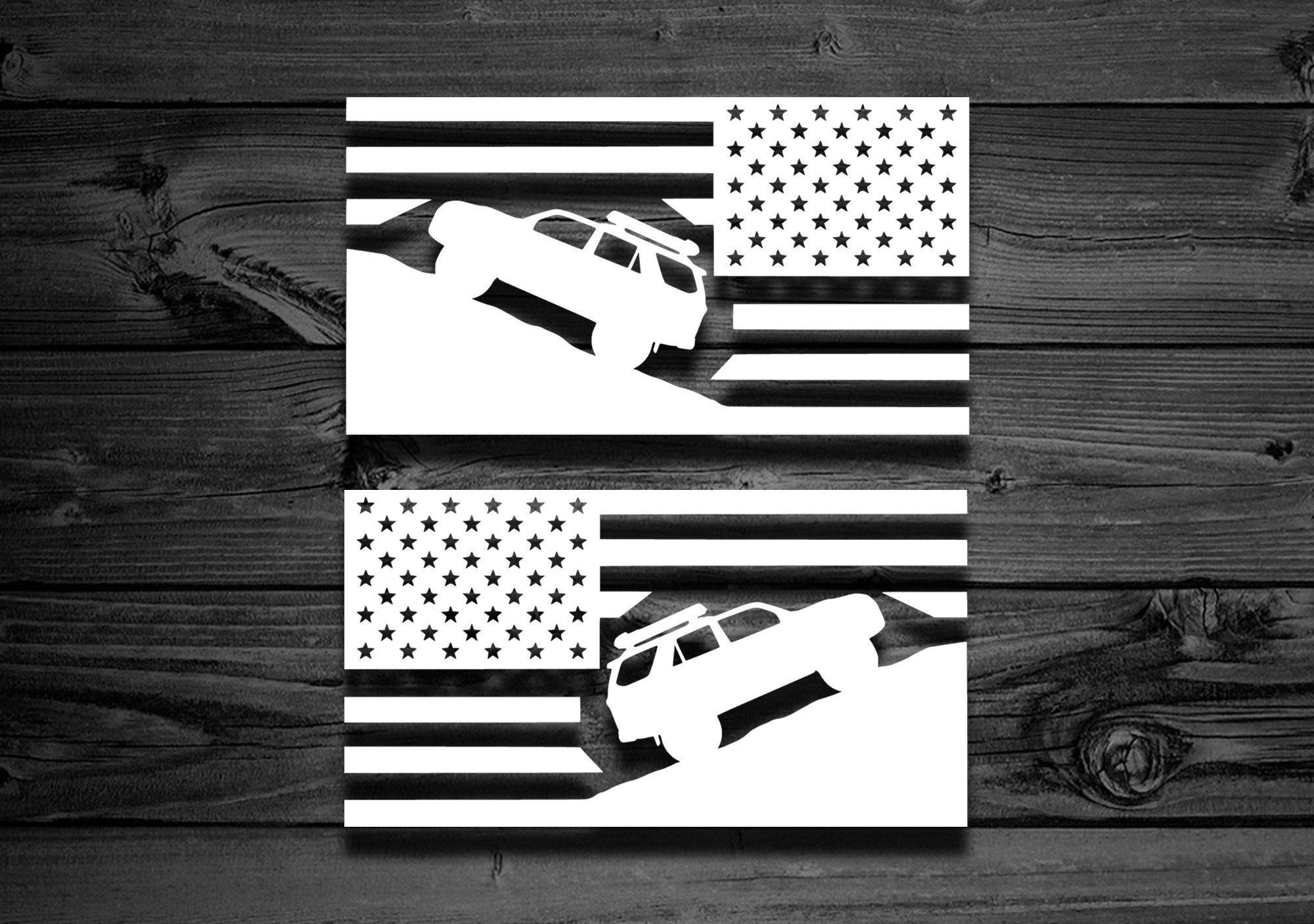 Flag Decals for Toyota 4runner Car Decal Vinyl Decals Etsy
