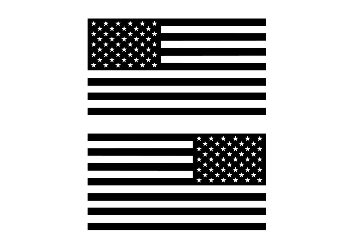 Flag Vinyl Decal Pair Car Decals Flag Stickers Accessories Etsy