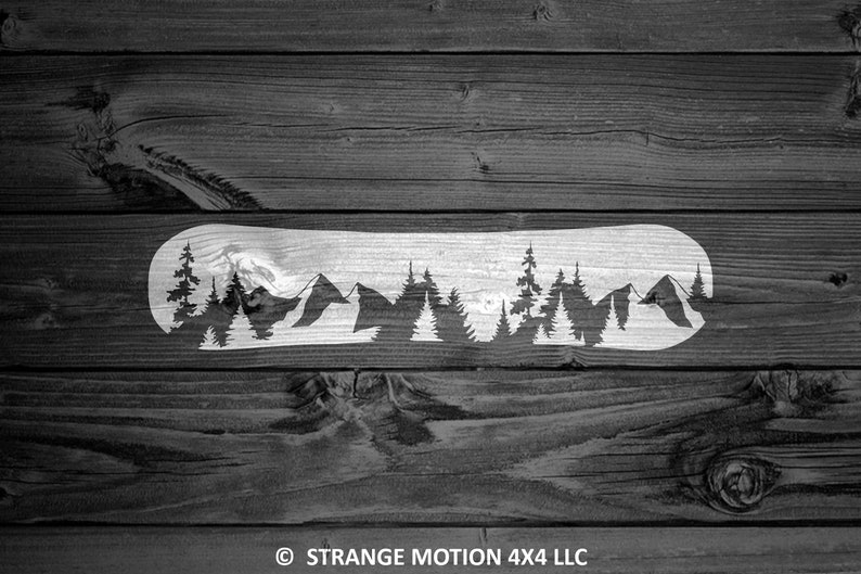 Snowboard Vinyl Decal | Snowboarder Decals | Snowboard Sticker ...