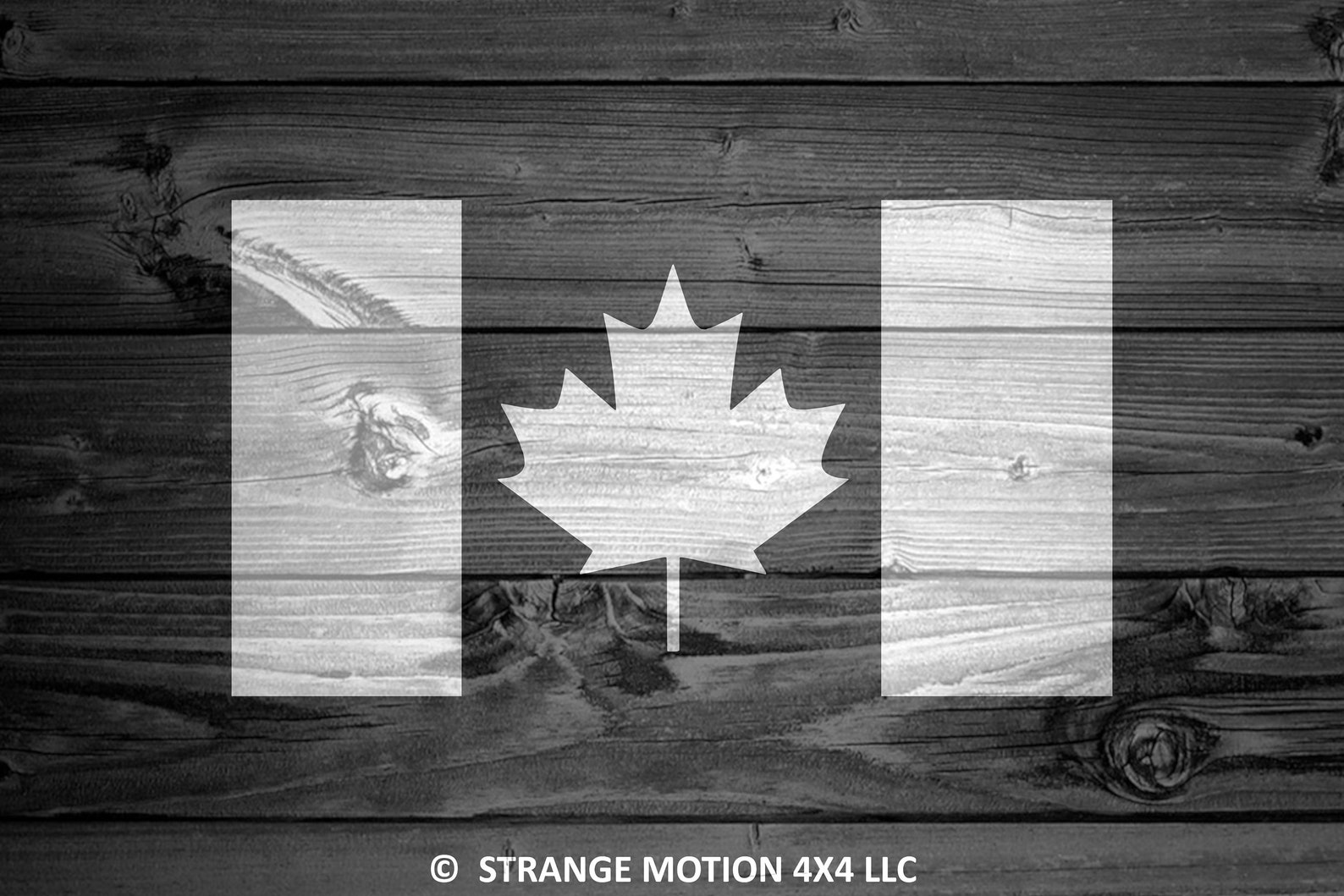 Canadian Flag Vinyl Decal Car Decals Canada Decal Flag Etsy