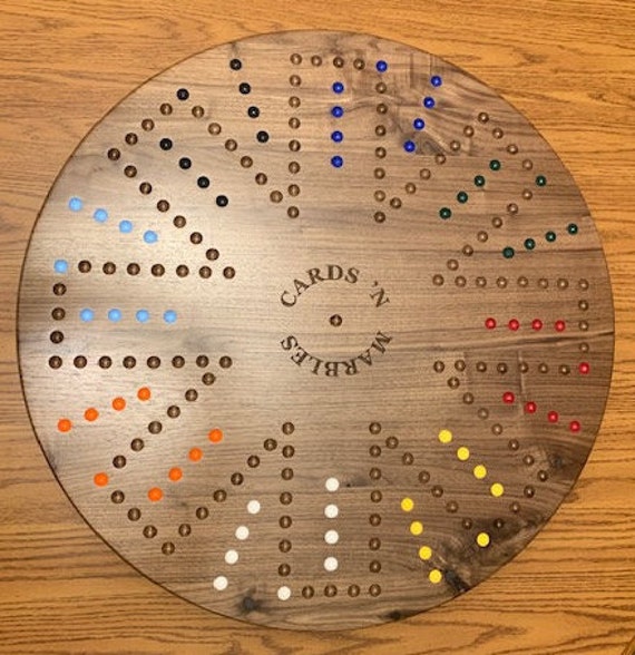cards and marbles game
