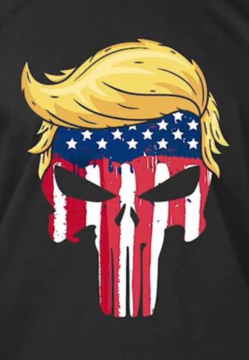 Trump Hair Punisher Skull Alumilite Pen Blank 91 | Etsy