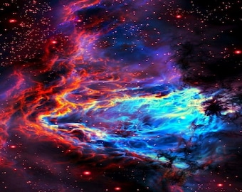 Deep Galaxy Alumilite Pen Blank   #64