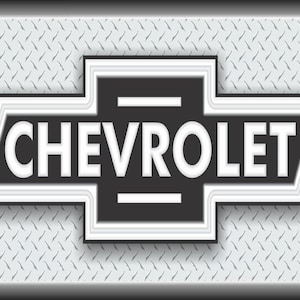 Chevrolet Emblem Alumilite Pen Blank.