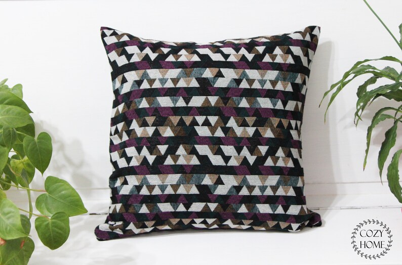 Geometric Pillow Covers Ethnic Pillow Cases Tribal Throw Home Etsy