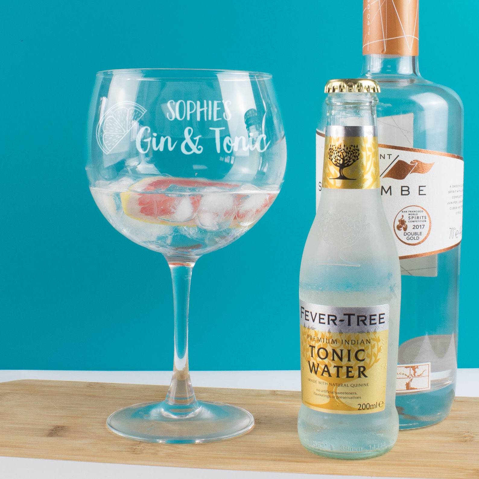 Personalised Gin Glass / Gin and Tonic Copa Balloon Glass Etsy