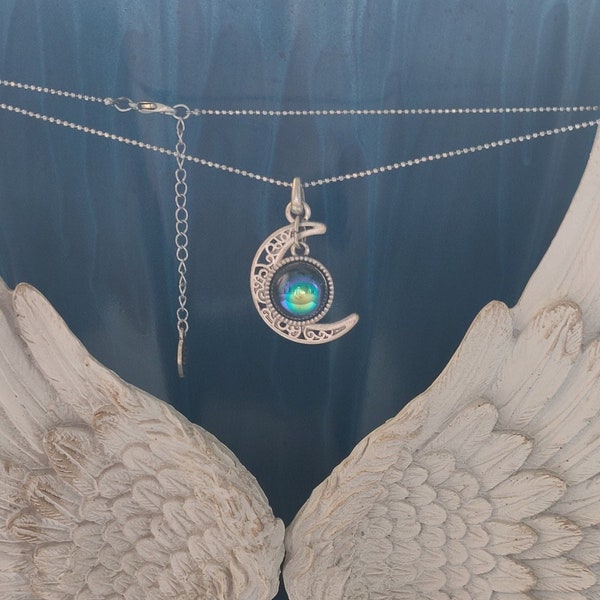 Hecate Moon Goddess Tribute Necklace
