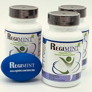 Regimint: Peppermint & Caraway Oil Softgels for IBS (3 Bottle Deal)