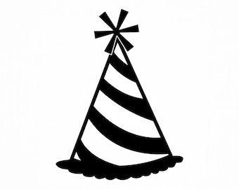 Party Hat Svg Etsy