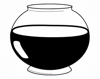 Download Fish Bowl Svg Etsy