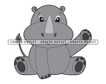 Download Rhino Svg Etsy