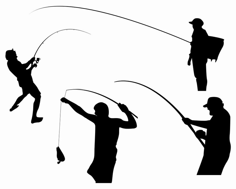 Free Free 313 Clipart Fishing Rod Svg SVG PNG EPS DXF File