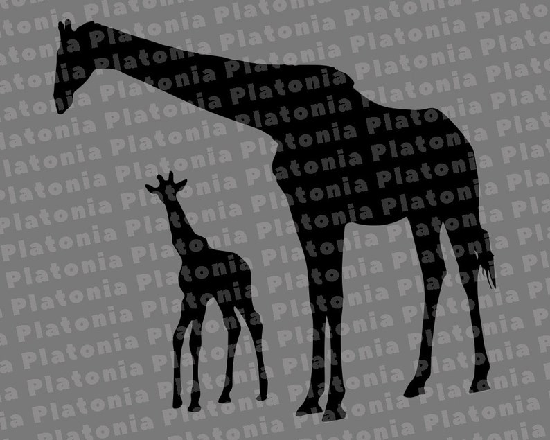 Free Free 56 Mama And Baby Giraffe Svg SVG PNG EPS DXF File
