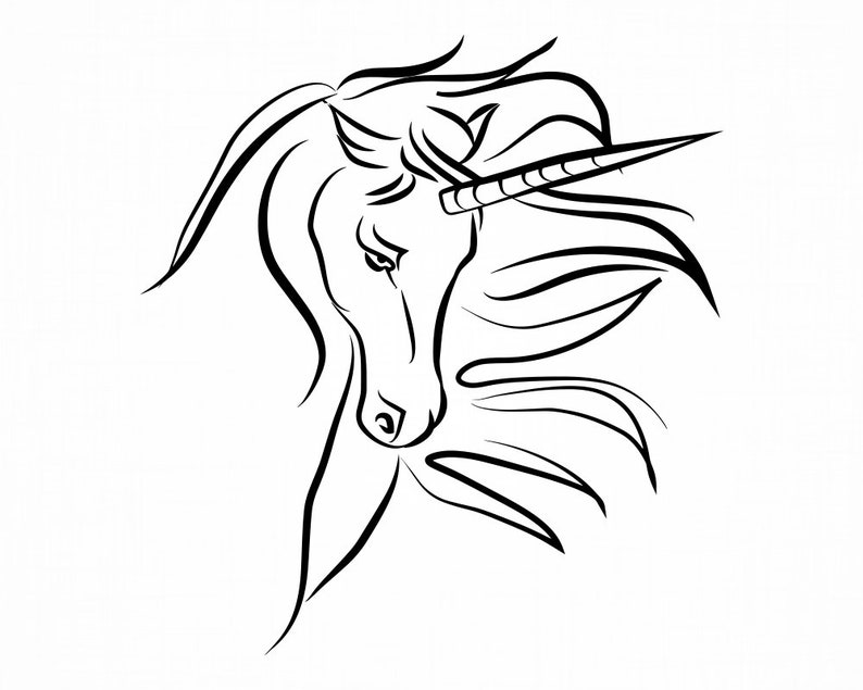 Download Unicorn 4 Svg Unicorn Png Unicorn Clipart Unicorn Files For Cricut Dxf Unicorn Cut Files Pdf Unicorn Svg Eps Magical Svg Clip Art Art Collectibles