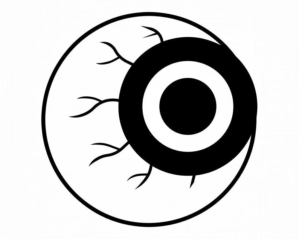 Eyeball Svg Eyeball Cut Files Eyeball Clipart Eyeball Files | Etsy