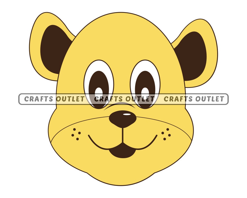 Free Free 190 Baby Lion Head Svg SVG PNG EPS DXF File