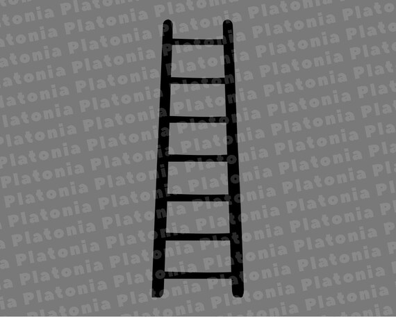 Ladder 3 Svg Climb Steps Svg Clipart Cut Files Cricut Etsy