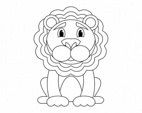 Free Free 242 Lion Svg Cute SVG PNG EPS DXF File