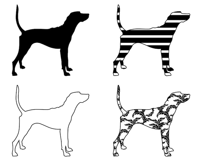 Plott SVG Bundle PNG Dog Design Pet Canine Logo Mascot Clipart Vector Cut Files Cricut Eps Dxf