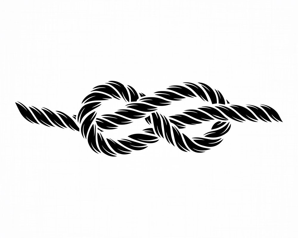 Rope 2 Svg Rope Svg Knot Svg Rope Cut Files Rope Clipart | Etsy