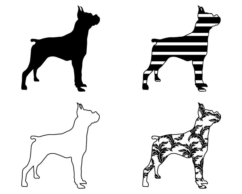 Download Boxer Svg Bundle Png Dog Design Pet Canine Logo Mascot Clipart Vector Cut Files Cricut Eps Dxf Clip Art Art Collectibles Premad Cl
