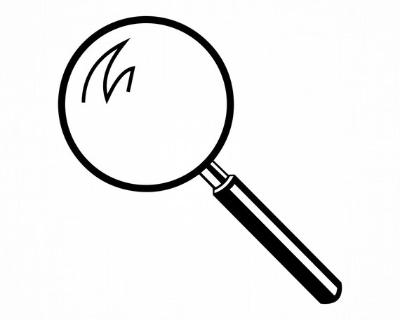 Magnifying Glass 4 Svg Magnifying Glass Svg Detective Svg Etsy Singapore