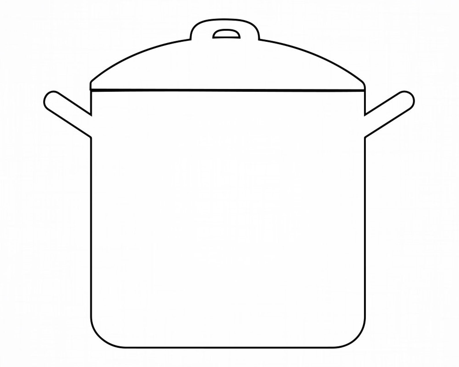 Pot Design Outline Svg Cooking Pot Svg Cooking Svg Cooking Etsy