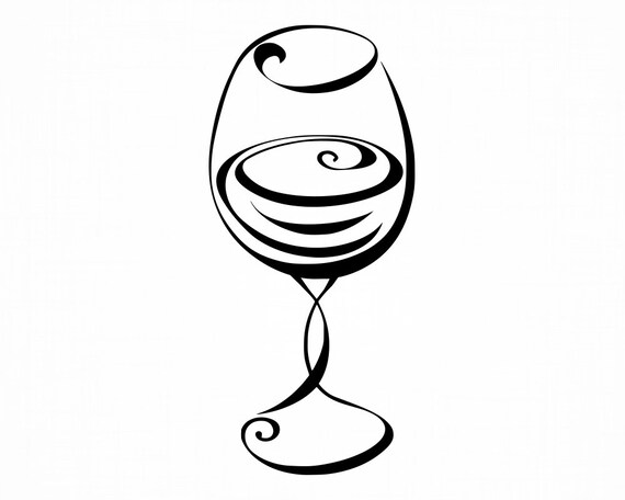 Download Wine Glass 7 Svg Wine Glass Svg Alcohol Svg Wine Glass Cut Etsy