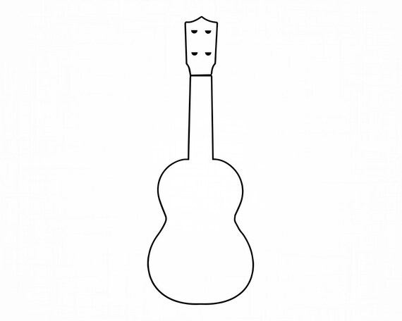 wallpapers Guitar Clipart Outline guitar outline svg guitar svg acoustic guitar svg guitar etsy