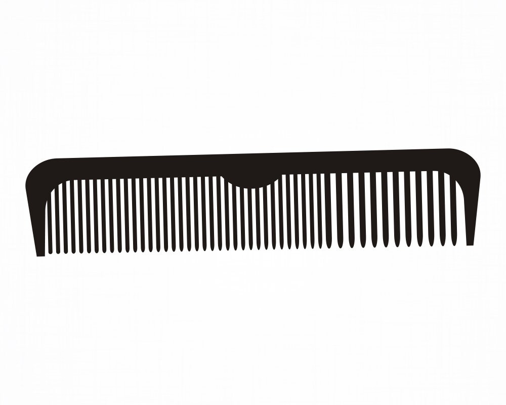 Hair Comb Svg Hairbrush Svg Hair Brush Svg Hair Comb Cut Etsy