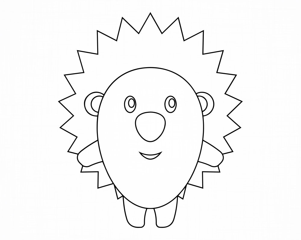 Igel Umriss Svg Igel Svg Wildlife Svg Igel geschnitten | Etsy