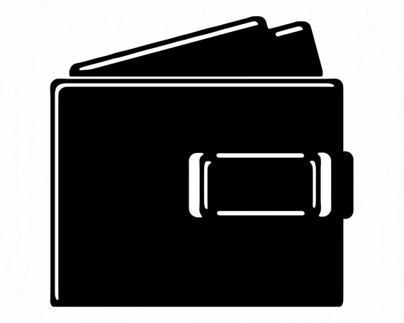 Download Wallet Svg Money Svg Wallet Cut Files Wallet Clipart Etsy