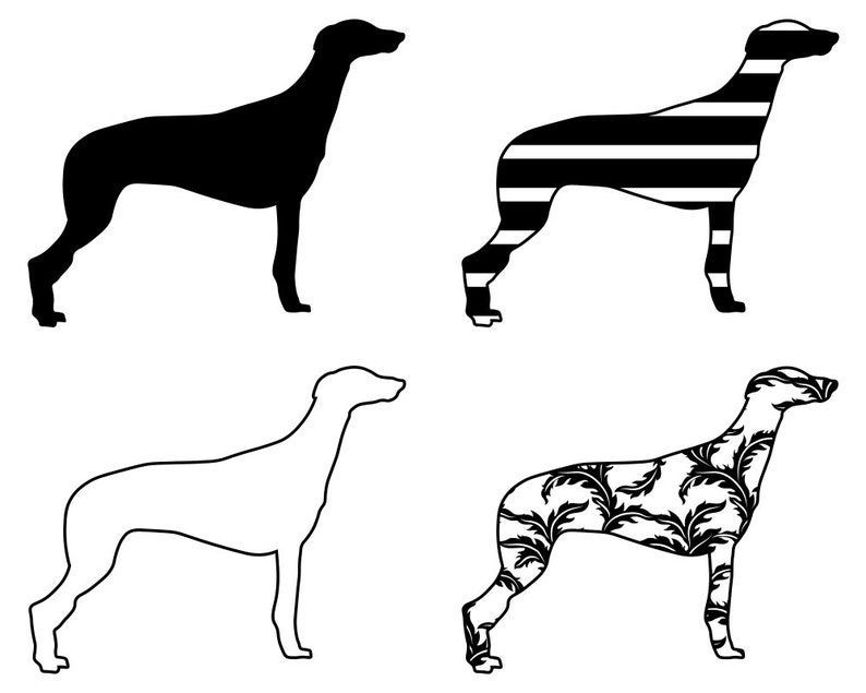 Download Clip Art Art Collectibles Greyhound Svg Bundle Png Dog Design Pet Canine Logo Mascot Clipart Vector Cut Files Cricut Eps Dxf