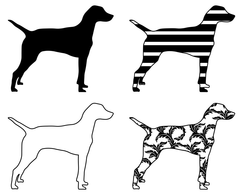 Vizsla SVG Bundle PNG Dog Design Pet Canine Logo Mascot | Etsy