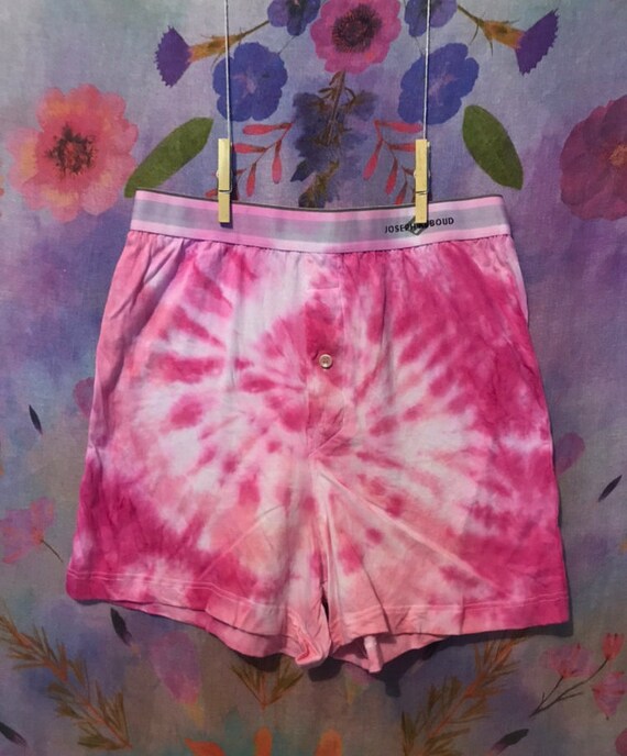 tie dye boxer shorts