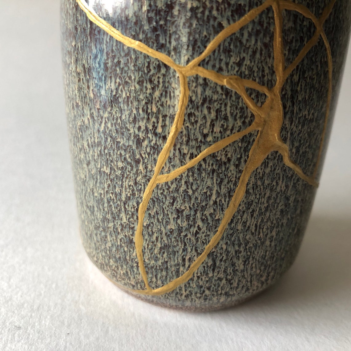 Kintsugi Inspired Art Kintsugi Vase Functional Kintsugi Etsy