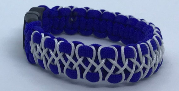 Custom 550 Paracord Solomon Bracelet Hand Stitched With Microcord 