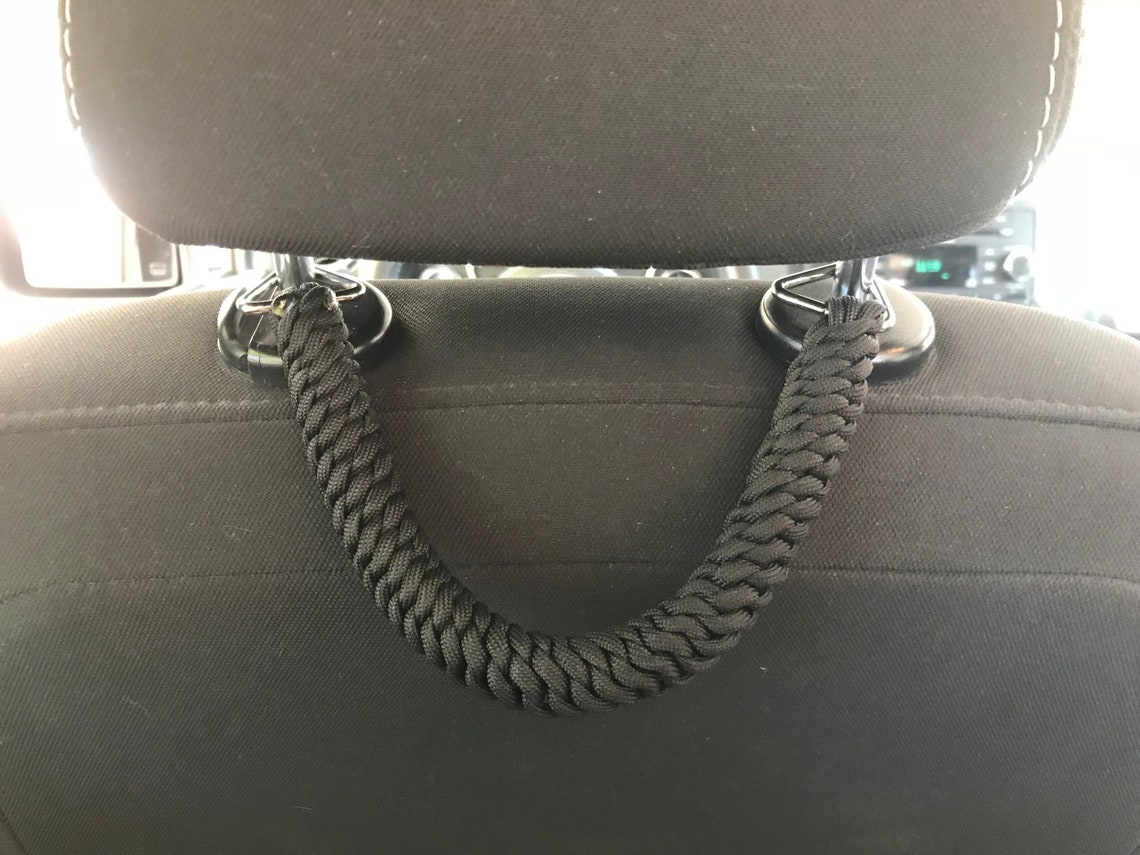 Paracord Jeep Headrest Grab Handles Etsy