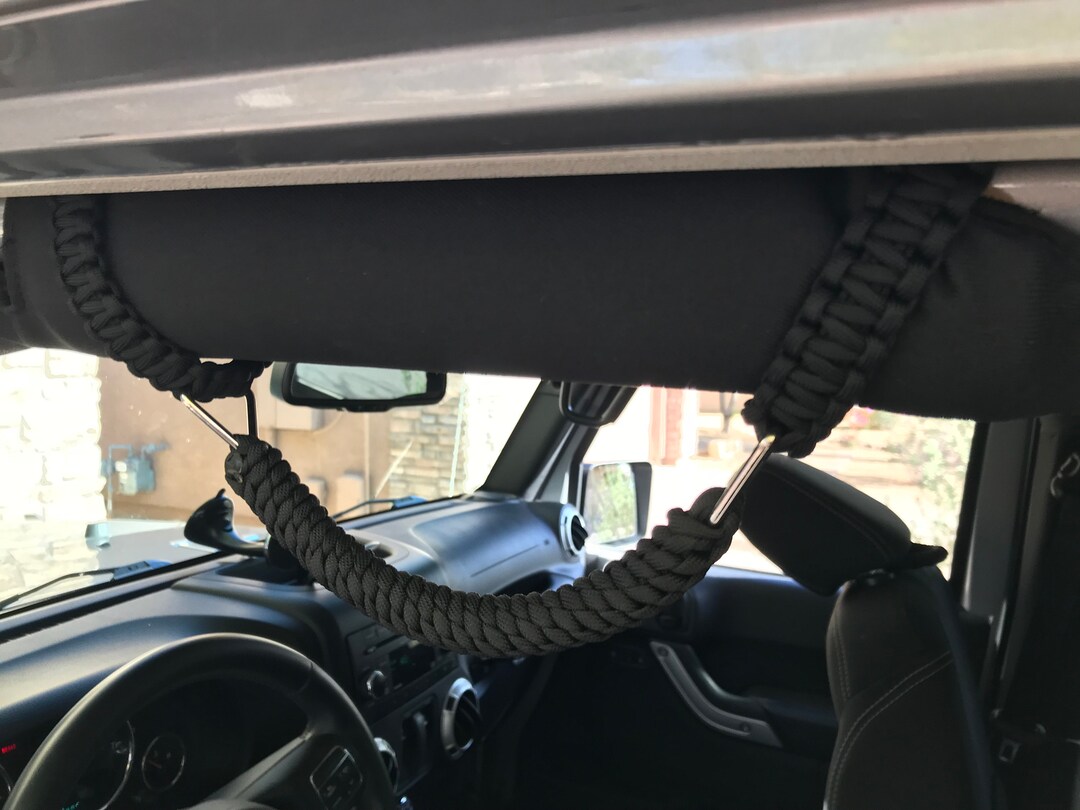 Paracord Jeep Roll Bar Grab Handles Etsy