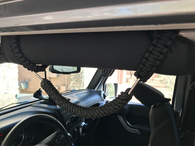 Paracord Jeep Roll Bar Grab Handles Etsy