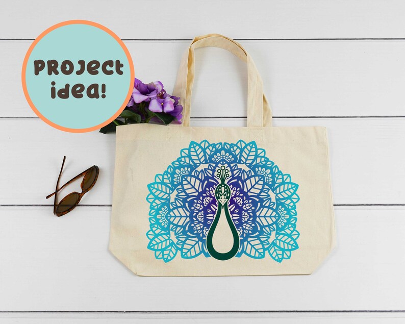 Download Mandala Peacock Cut File Peacock SVG SVG File Peacock | Etsy