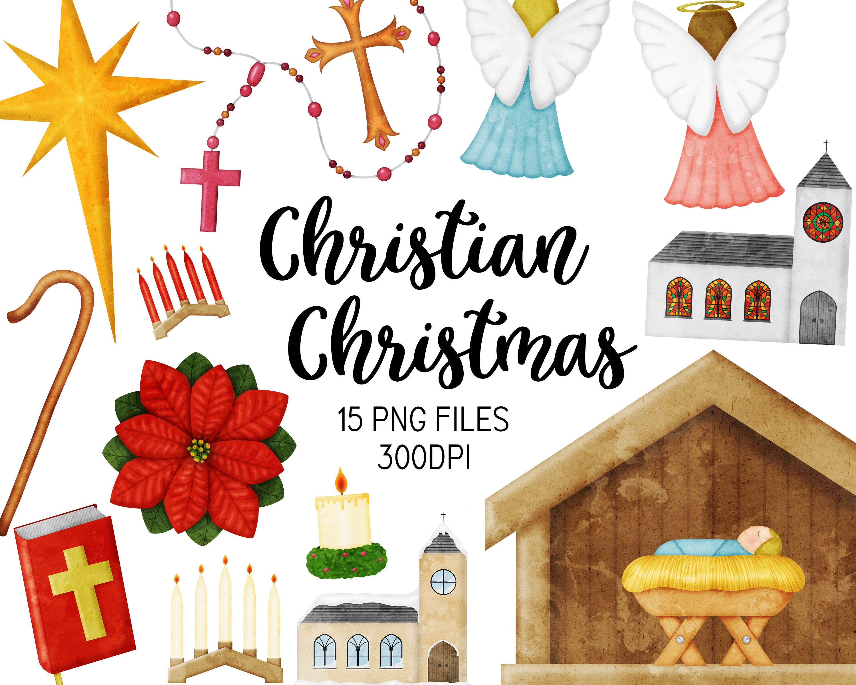 christmas clipart for church