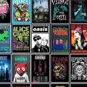 Popculture, Vintags Poster Magnets, Movie Decor (2x3 in)