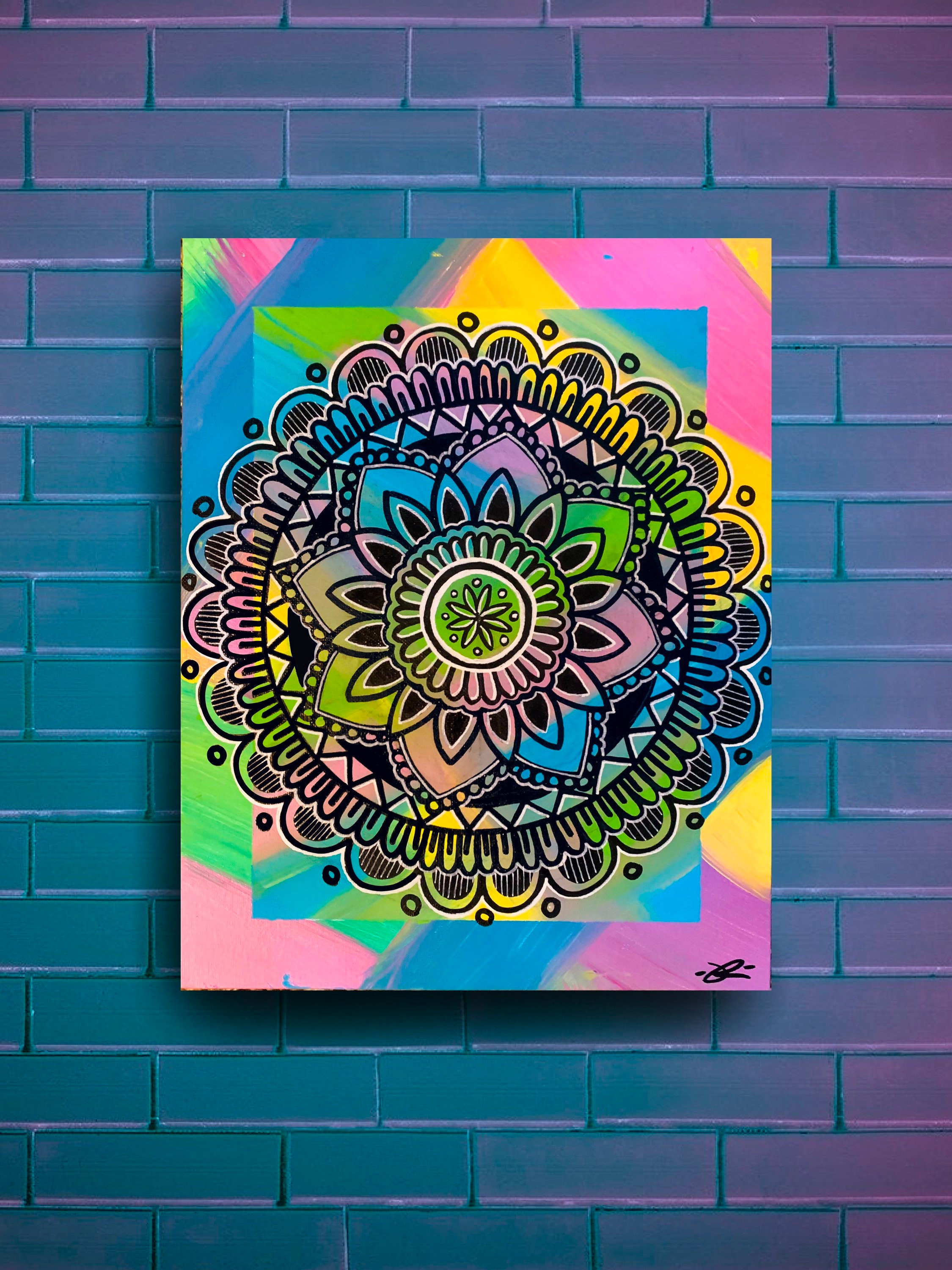 Mediate Arthur Disse Colorful Mandala Pop Art Hands Drawings Digital Art - Etsy