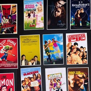2000s Movie Posters, Comedy & Angst Films, Matte Magnet (2x3 in)